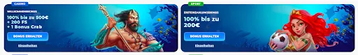 Posido Casino Bonus 500 € + 200 FS, Spiele wie Joker Cashpot, Gates of Hades, Flame Fruits
